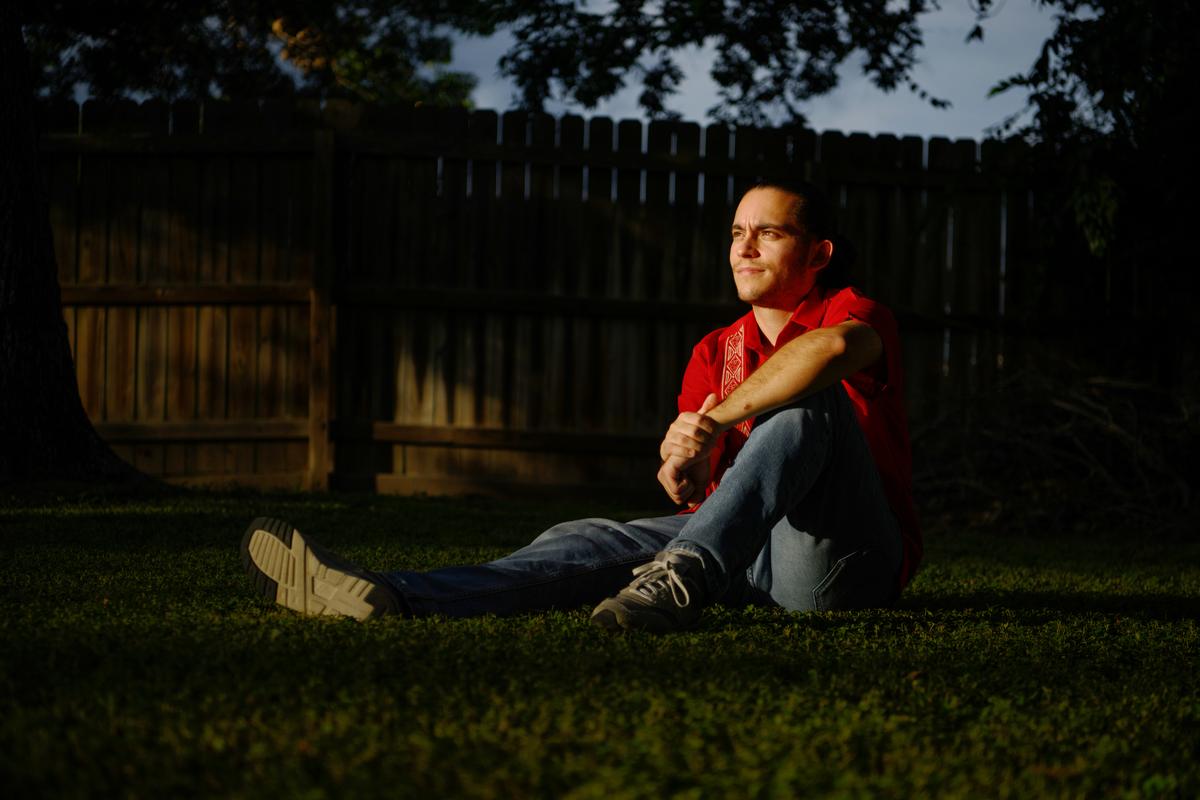 FILE -- Carlos Espina, a progressive social media influencer who said that Tom Steyer's California gubernatorial campaign hired him to be a consultant with expertise on Latino issues, at his home in College Station, Texas, June 26, 2024. Social media stars have become a magnet for campaigns and political groups that want to push priorities without disclosing where their money is going. (Callaghan O'Hare/The New York Times)