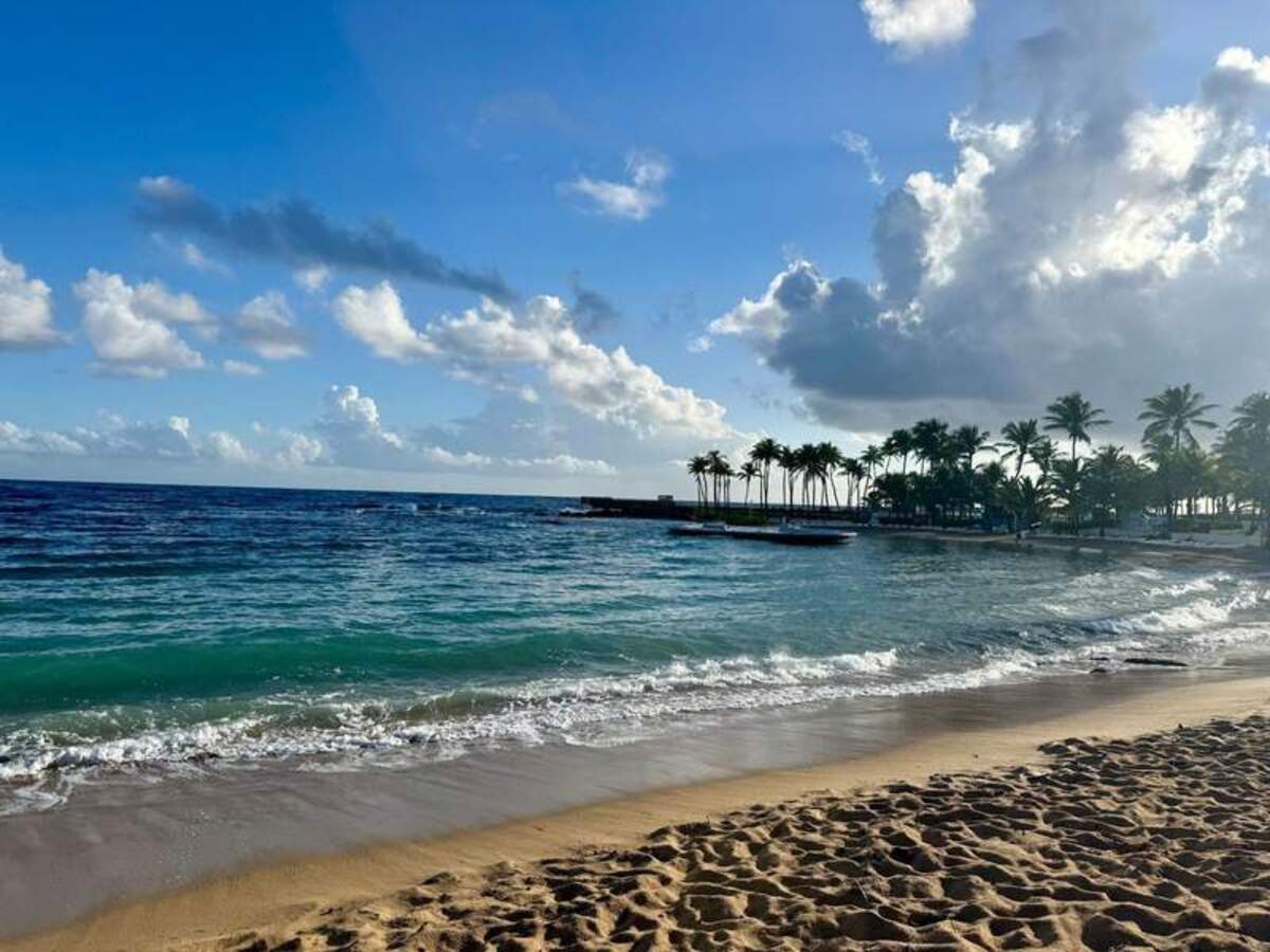  Caribe  Hilton  has a private, secluded beach and is the place where the Piña Colada was invented. Photo credit: Heidi Gollub 