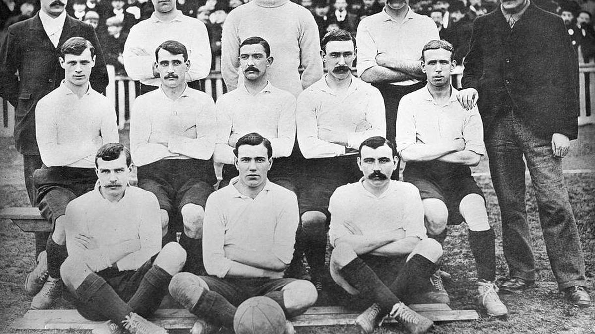 Tottenham were FA Cup winners in 1901. | IMAGO/Colorsport 