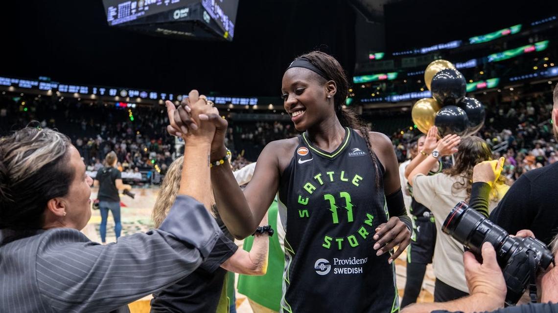 Prized rookie Awa Fam finding footing as Storm host Mystics