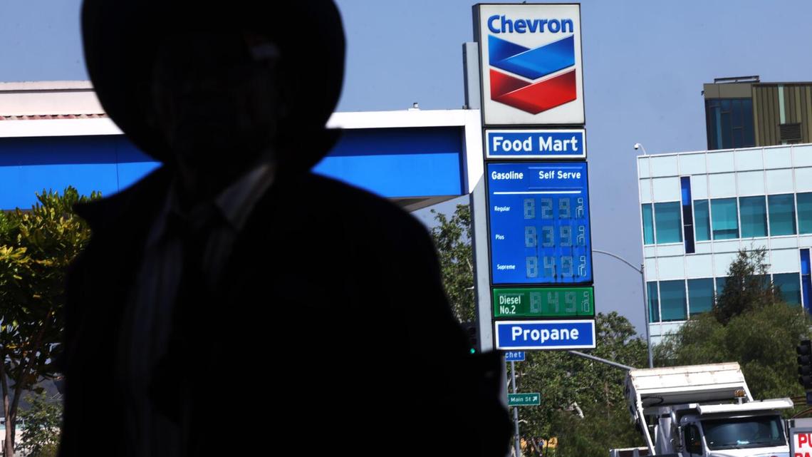 Newsom blames Chevron for California's gas-price problem 
