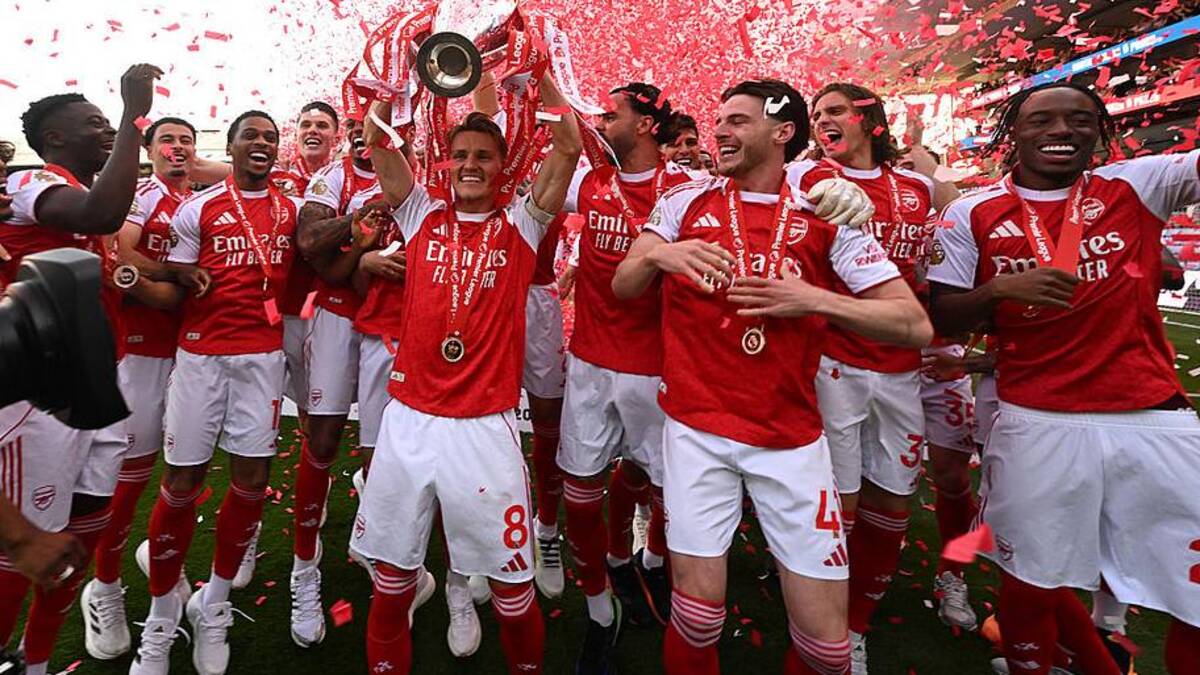  Could Rogers join the Premier League champions? | Stuart MacFarlane/Arsenal FC/Getty Images 