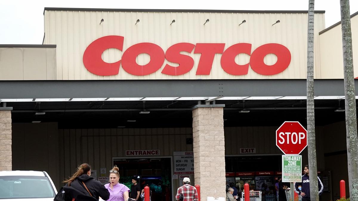 A Costco location is shown.