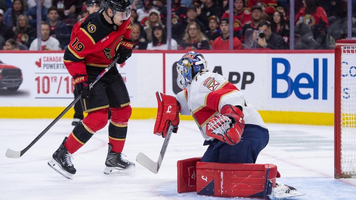 Senators tighten grip on playoff spot with win over Panthers 