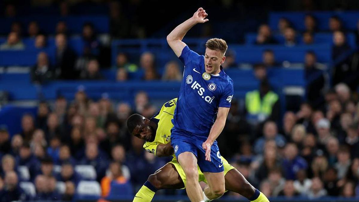  Liam Delap's struggles continued. | Chris Lee/Chelsea FC/Getty Images 