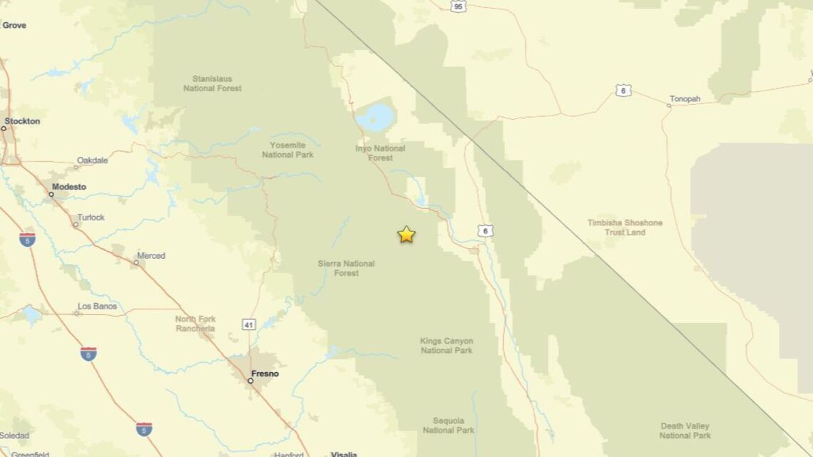 Update: Earthquake shakes region close to Toms Place, CA on Aug. 17 - 2.5 magnitude registered 