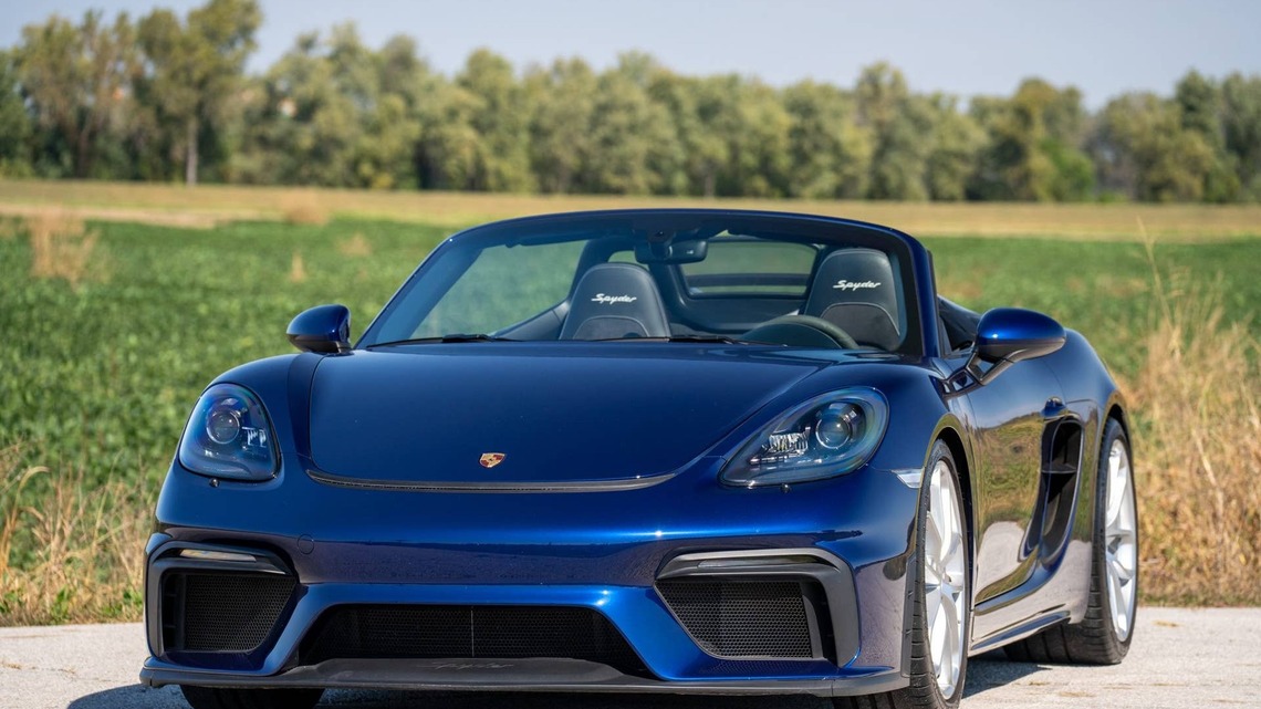 2020 Porsche 718 Spyder for Sale With 13,000 Miles 