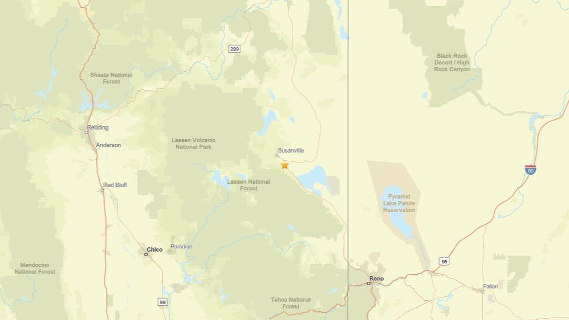 Seismic activity on Feb. 24: Earthquake close to Johnstonville, CA reported - magnitude 2.1 