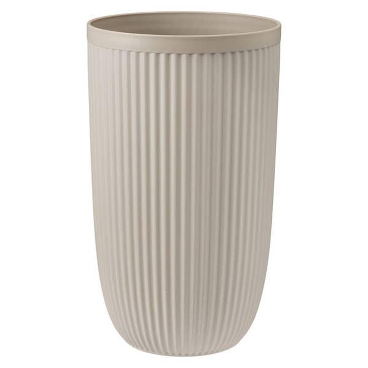  Belavi Cream Fluted Planter.