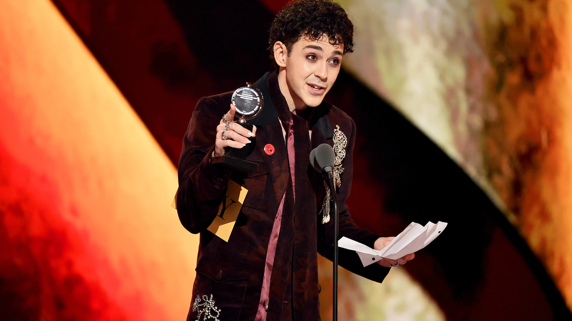 Tony Awards 2026: An upset win delivers the night's most political speech (with vampires as a metaphor) 