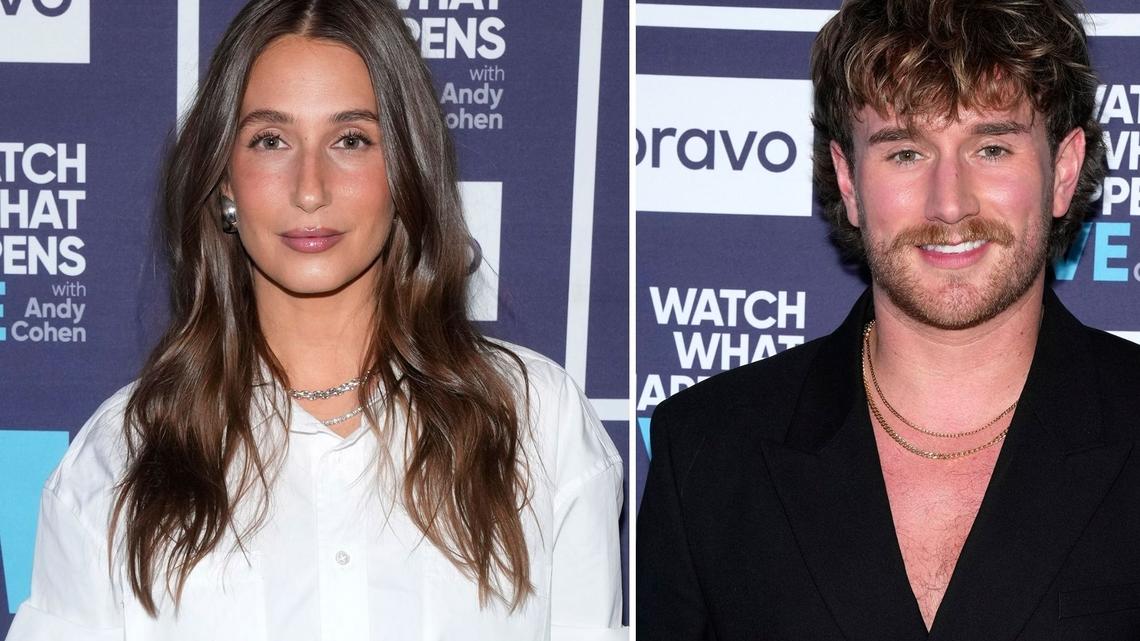 Amanda Batula and West Wilson Pack on the PDA on Kiss Cam at Yankees Game 