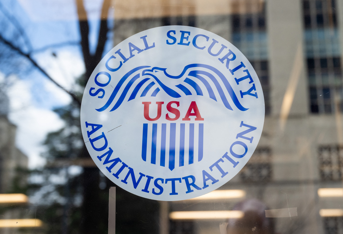  A Social Security Administration (SSA) office in Washington, DC, on March 26, 2025. 