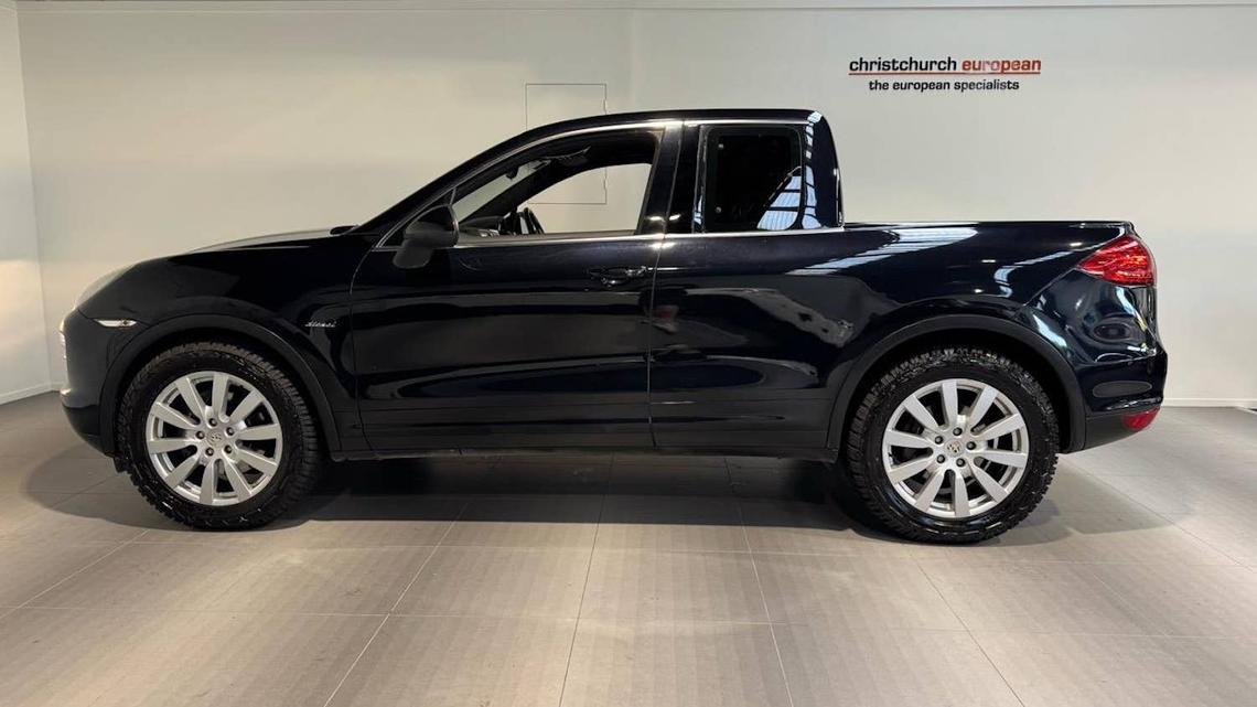 Someone Turned A Porsche Cayenne Into The Pickup Porsche Never Built 