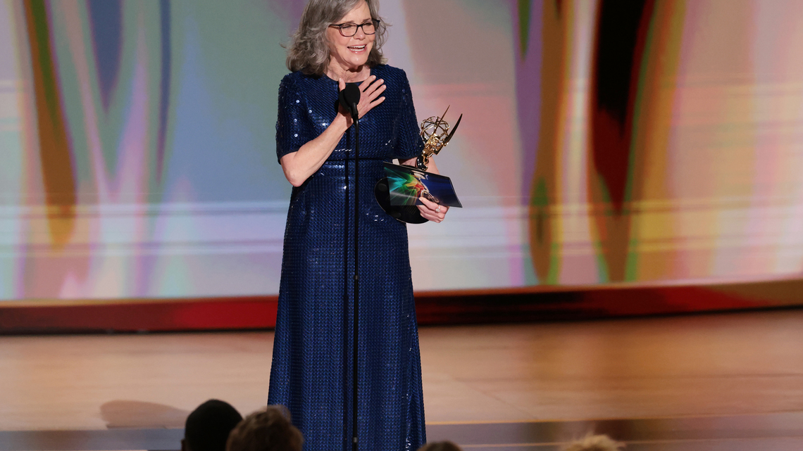 Sally Field wins lead actress Emmy for ‘Remarkably Bright Creatures,' setting a record 
