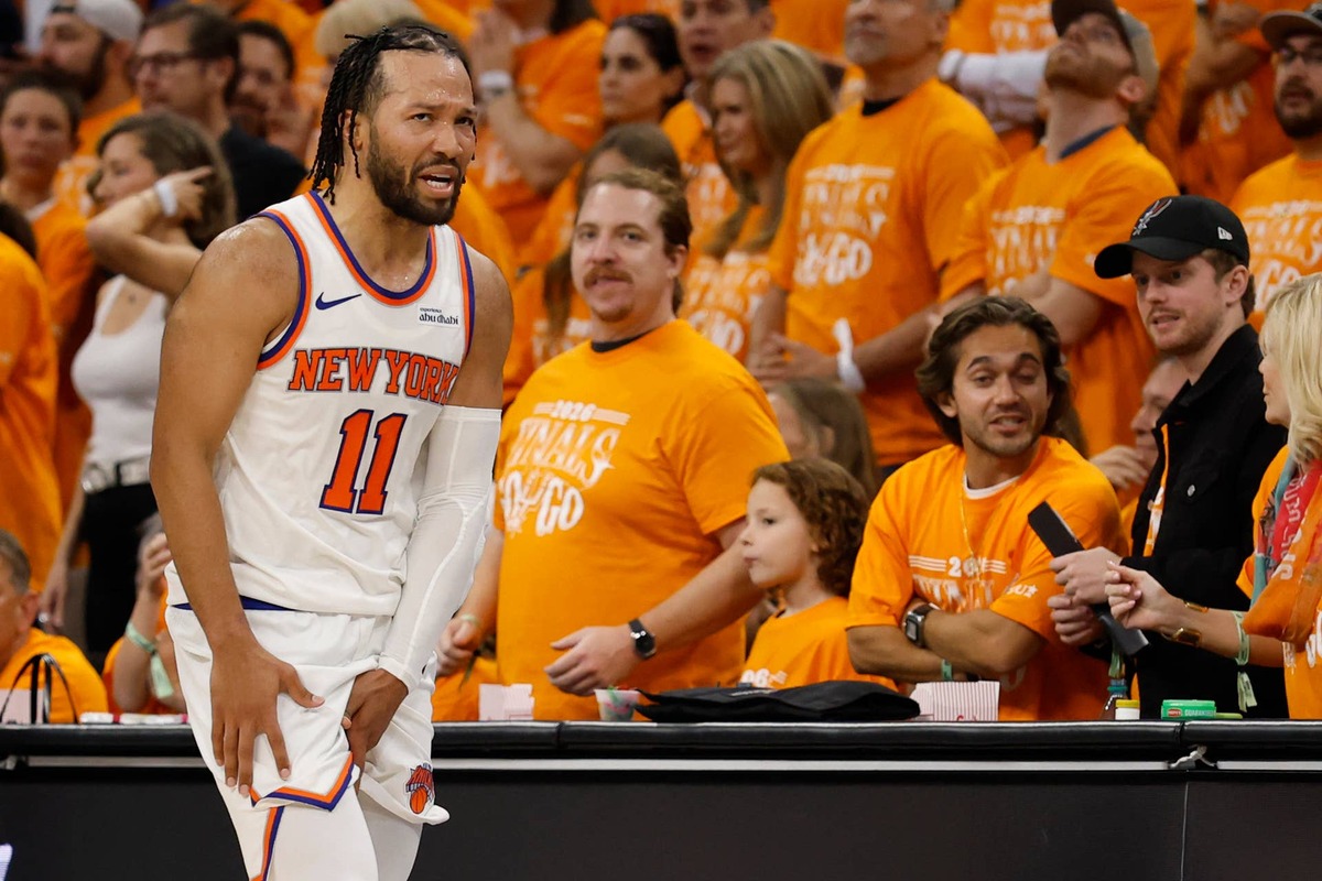  New York Knicks guard Jalen Brunson (11) © Geoff Burke-Imagn Images