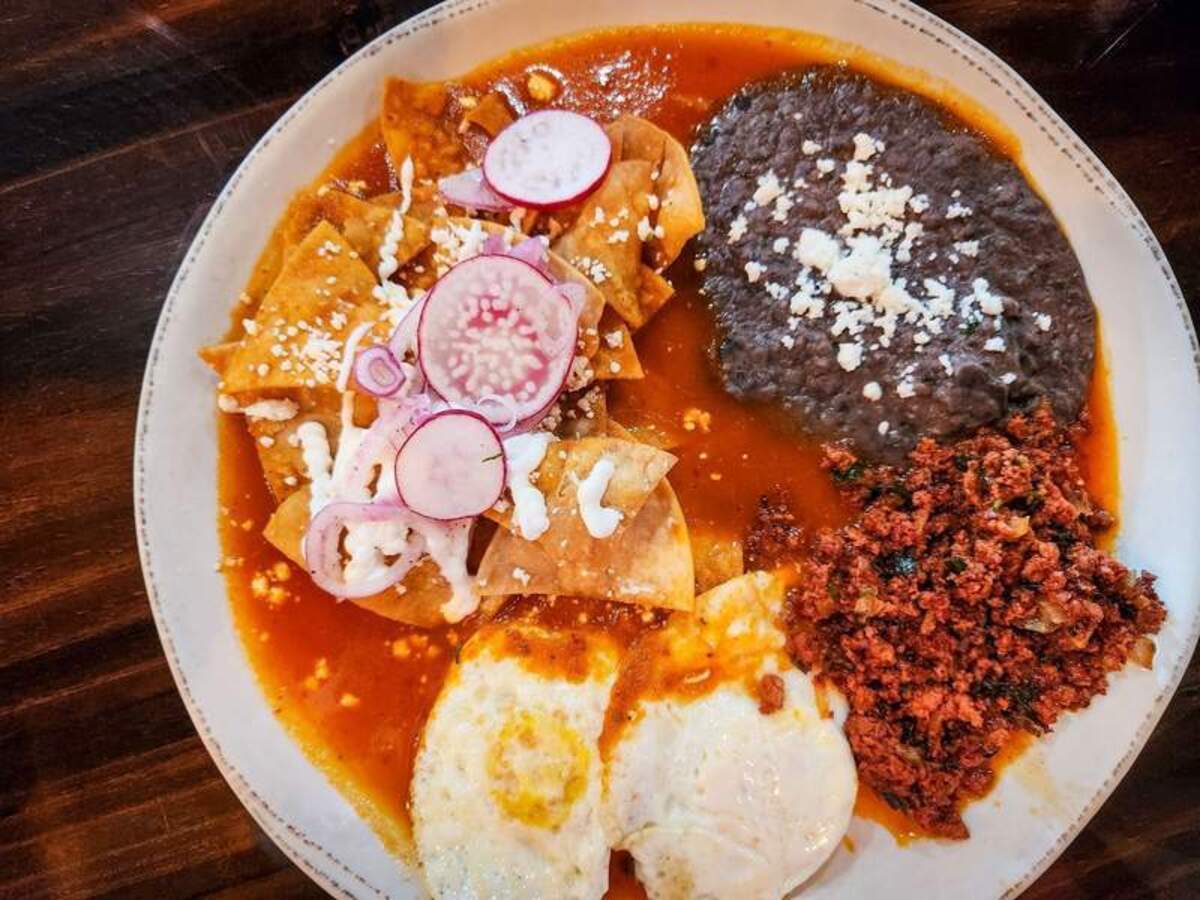  Start the morning with a fresh twist on traditional breakfast classics at Fridas Brunch and Cantina restaurant. Photo credit: June Russell-Chamberlin 