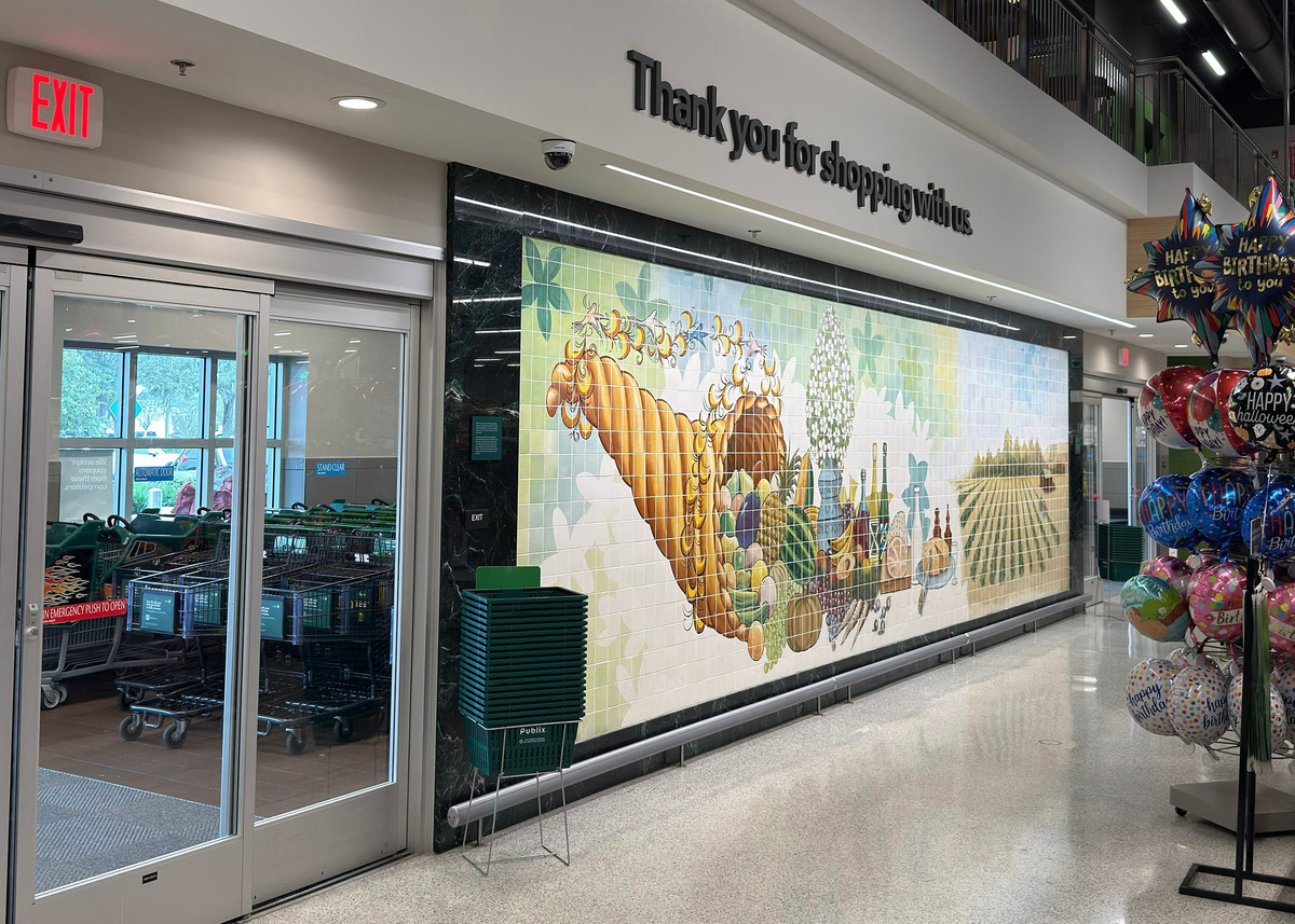 Historic Publix tile murals vanishing with renovations, new stores ...