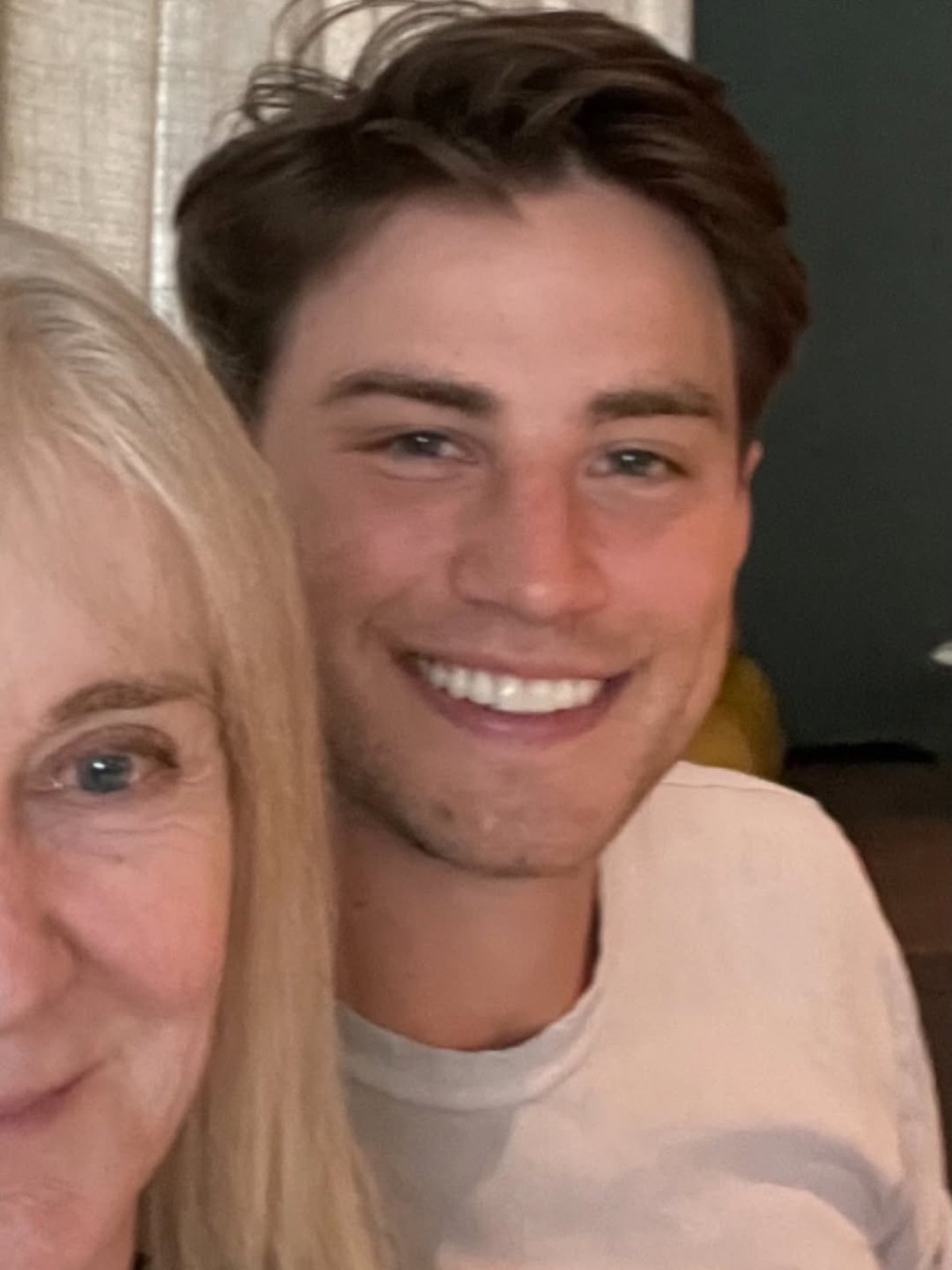 Carson Rowland and Caroline Lagerfelt.Courtesy of Caroline Lagerfelt/Instagram 