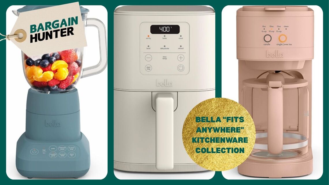 Got a Small Kitchen? Bella's Line of "Fits Anywhere" Kitchenware Will Come In Handy 