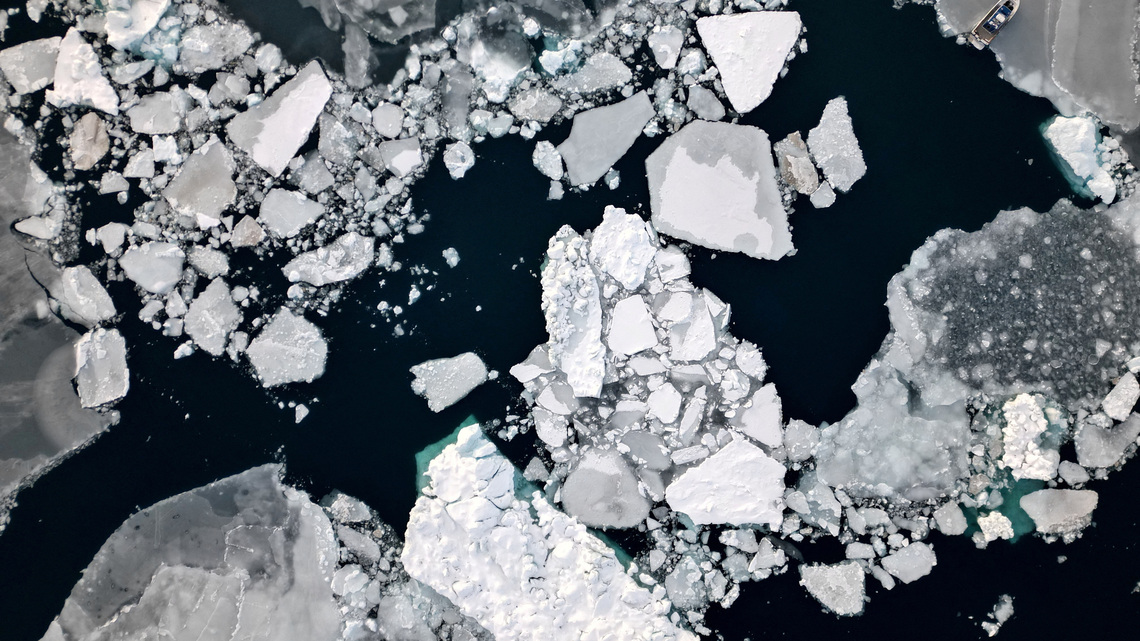 Satellite data shows major ice losses for Greenland and Antarctica