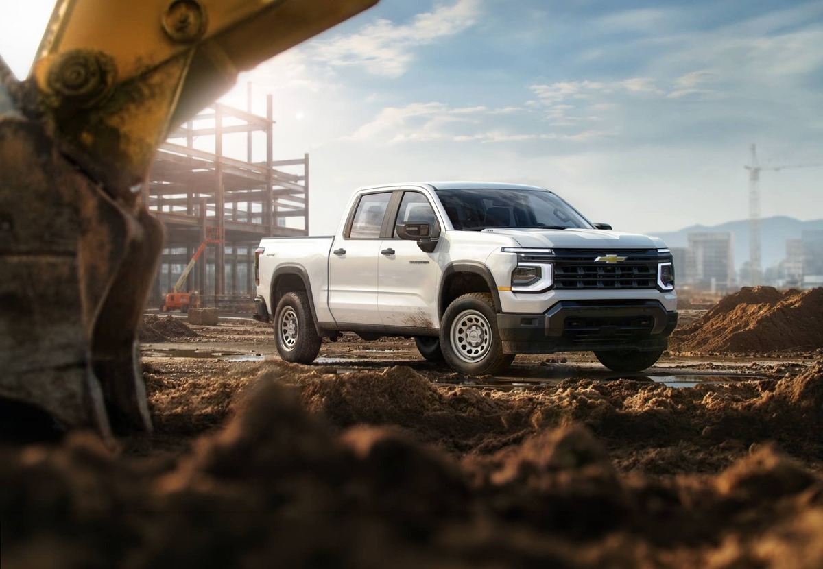  GM reports demand is slipping for full-size trucks like this 2027 Chevrolet Silverado. Chevrolet