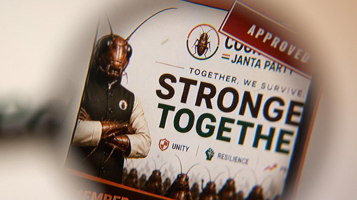 India's viral 'Cockroach' youth group plans street protest in challenge to Modi 