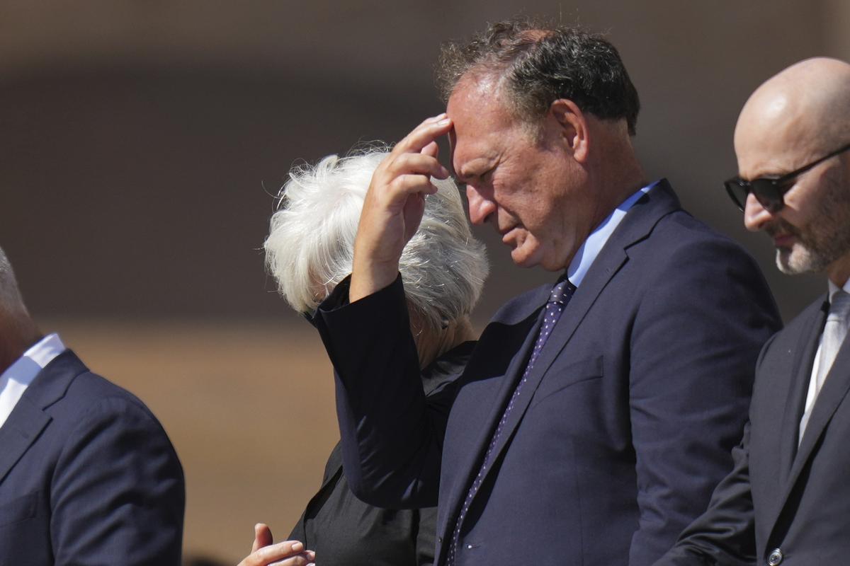  Samuel Alito attends Pope Leo XIV’s audience for operators of justice in St. Peter’s Square at the Vatican on September 20, 2025. 