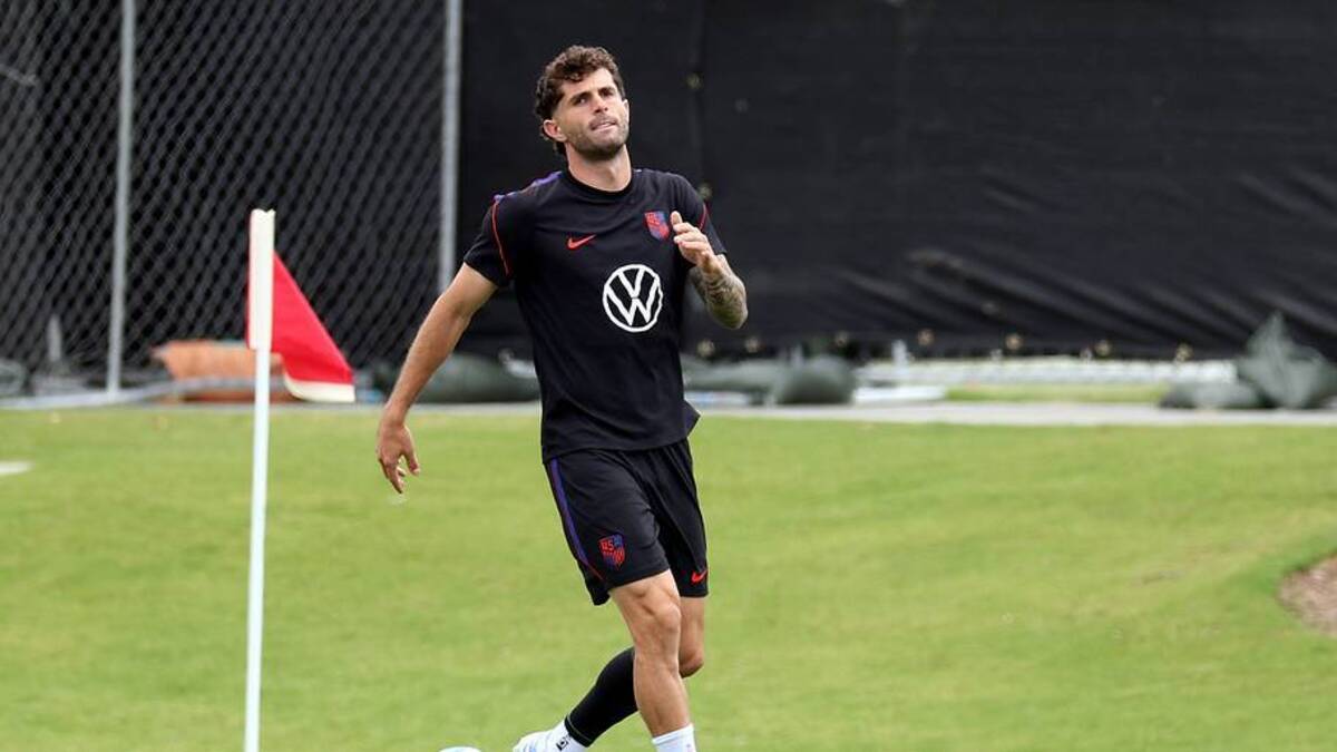  Christian Pulisic has been training on the side in Irvine, Calif., this week. | Jamie Squire/Getty Images 