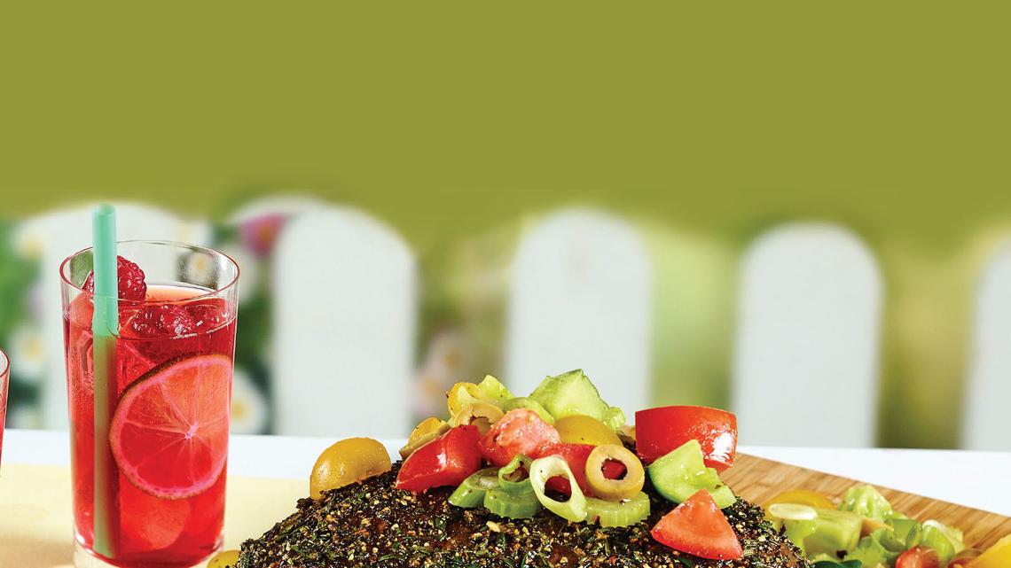 London Broil and Tomato Salad Recipe is a Deliciously Satisfying Supper