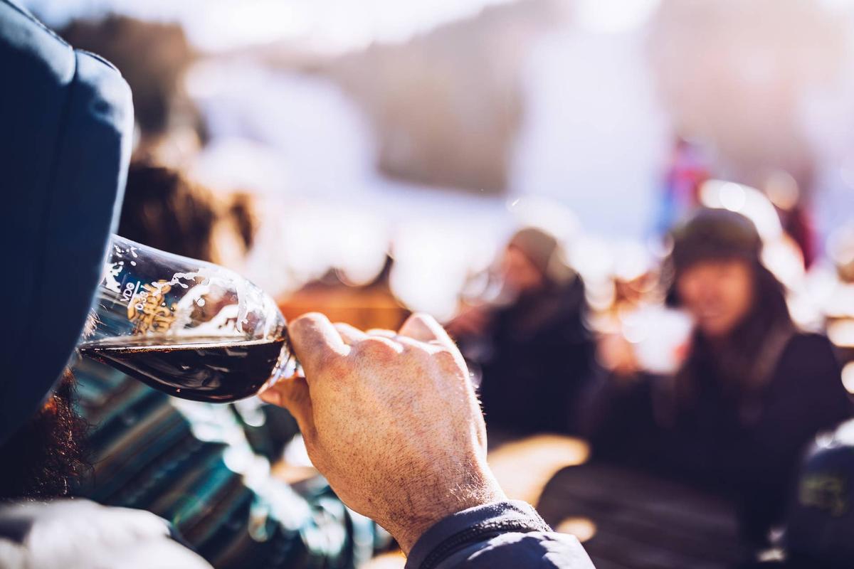  There is, perhaps, also something innate to outdoor pursuits-daring, exhilarating, transcendent-that warrants a toast to the good life. Or, for some, many.