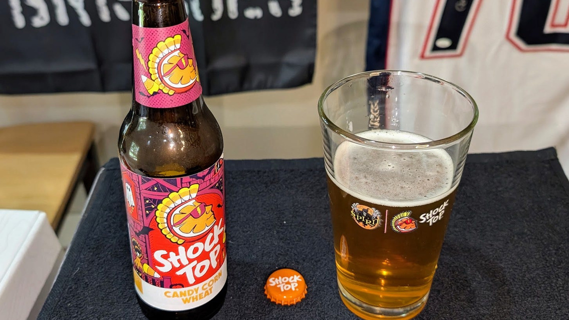 Shock Top makes candy corn beer now. Here's how it tastes 