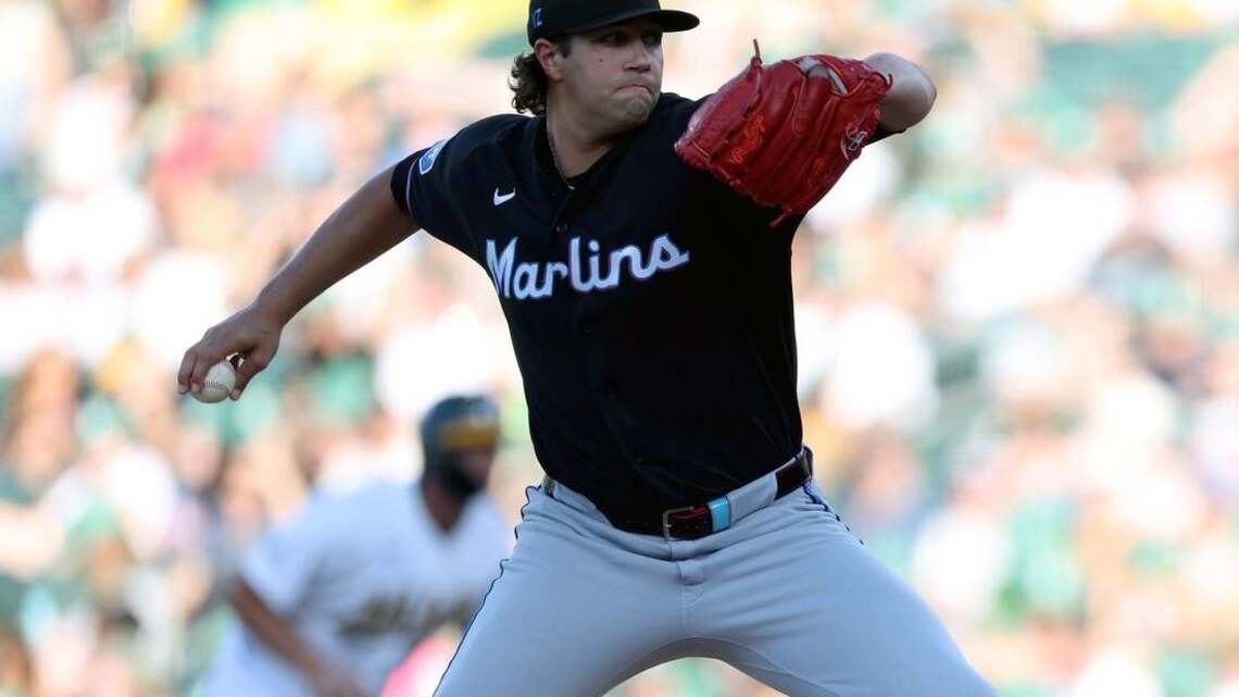 Marlins' Tyler Phillips, clinging to rotation spot, aims to tame M's 