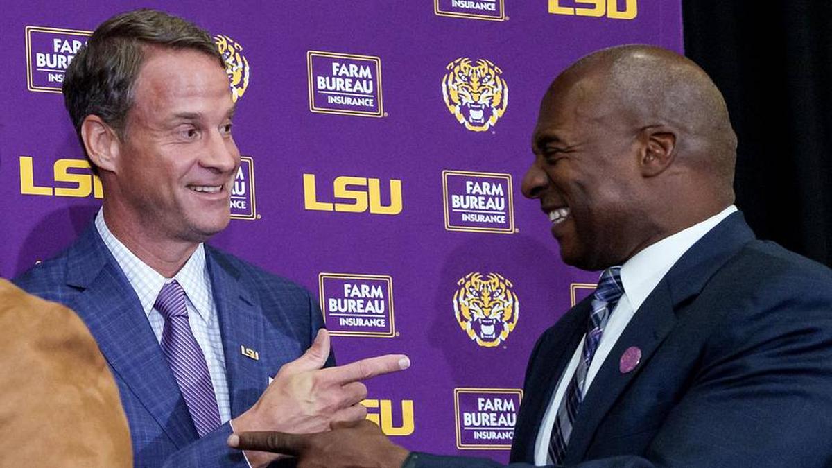  LSU hired Lane Kiffin away from Ole Miss after in the midst of the Rebels' run to the College Football Playoff. | Matthew Hinton-Imagn Images 