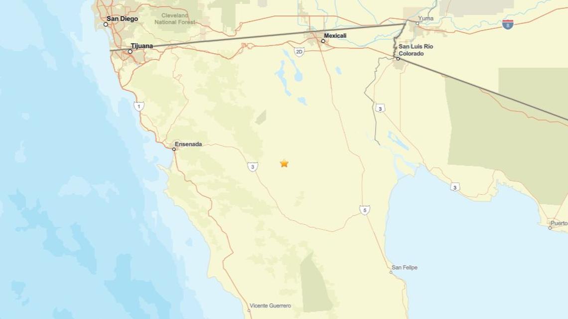 Update: Earthquake of 3.2 magnitude detected close to Alberto Oviedo Mota, B.C., MX on March 20 