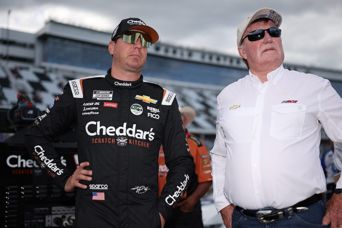 Kyle Busch and Richard Childress.