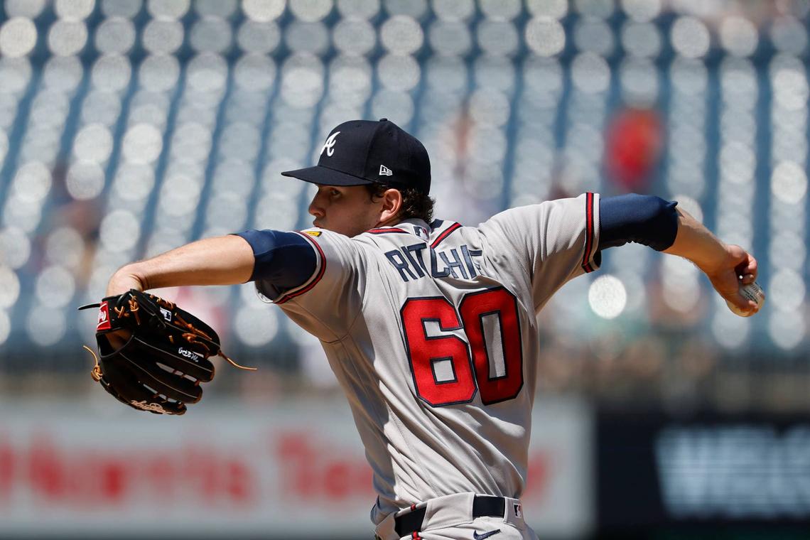  JR Ritchie's deep pitch mix and strikeout upside position him as a high-variance streaming option. Geoff Burke-Imagn Images