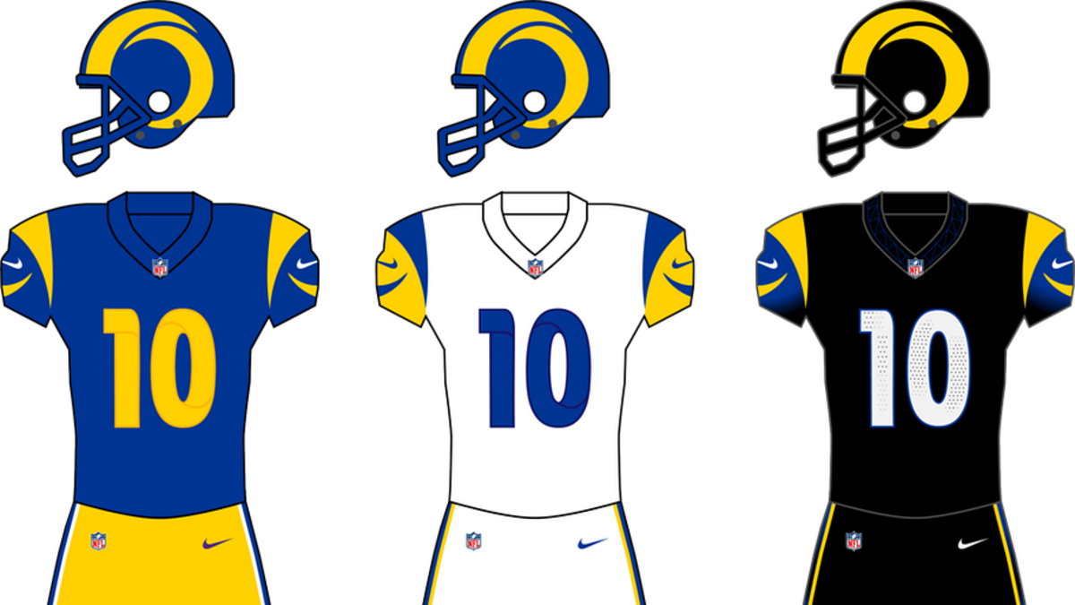  The Rams unveiled updated uniforms in 2026. | Photo via Wikipedia 