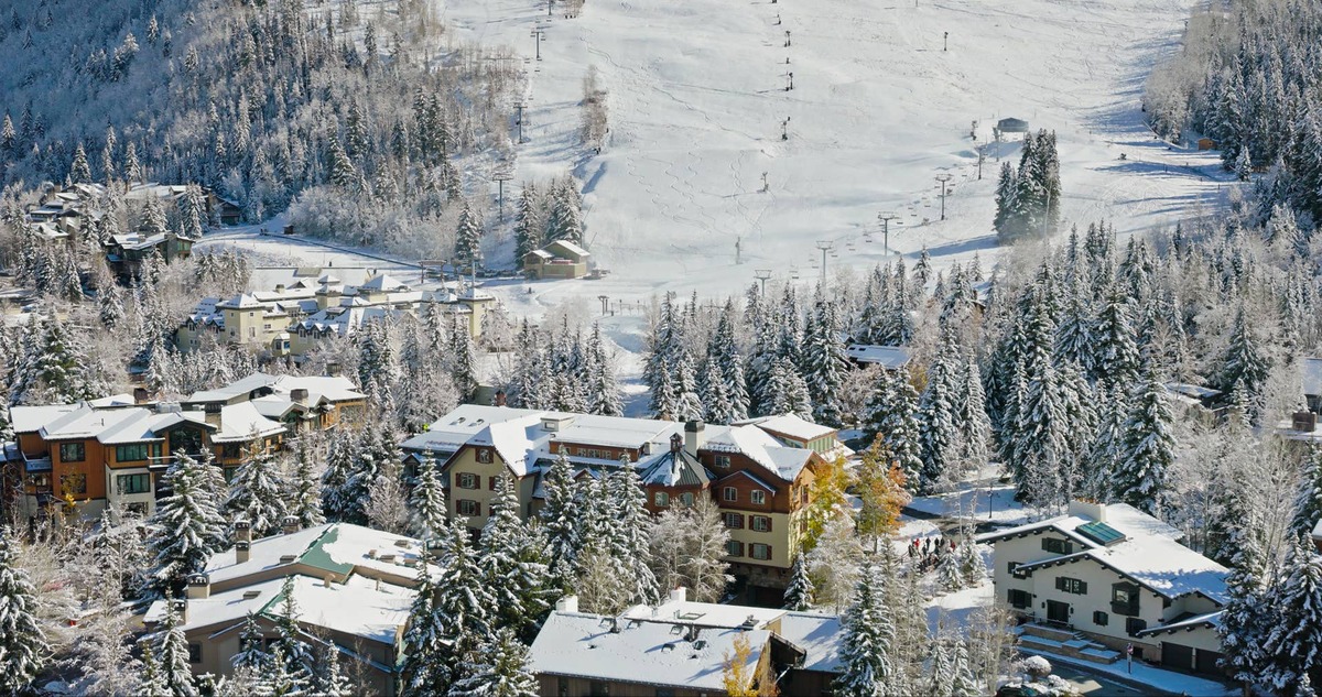  Vail, Colorado, in the winter.