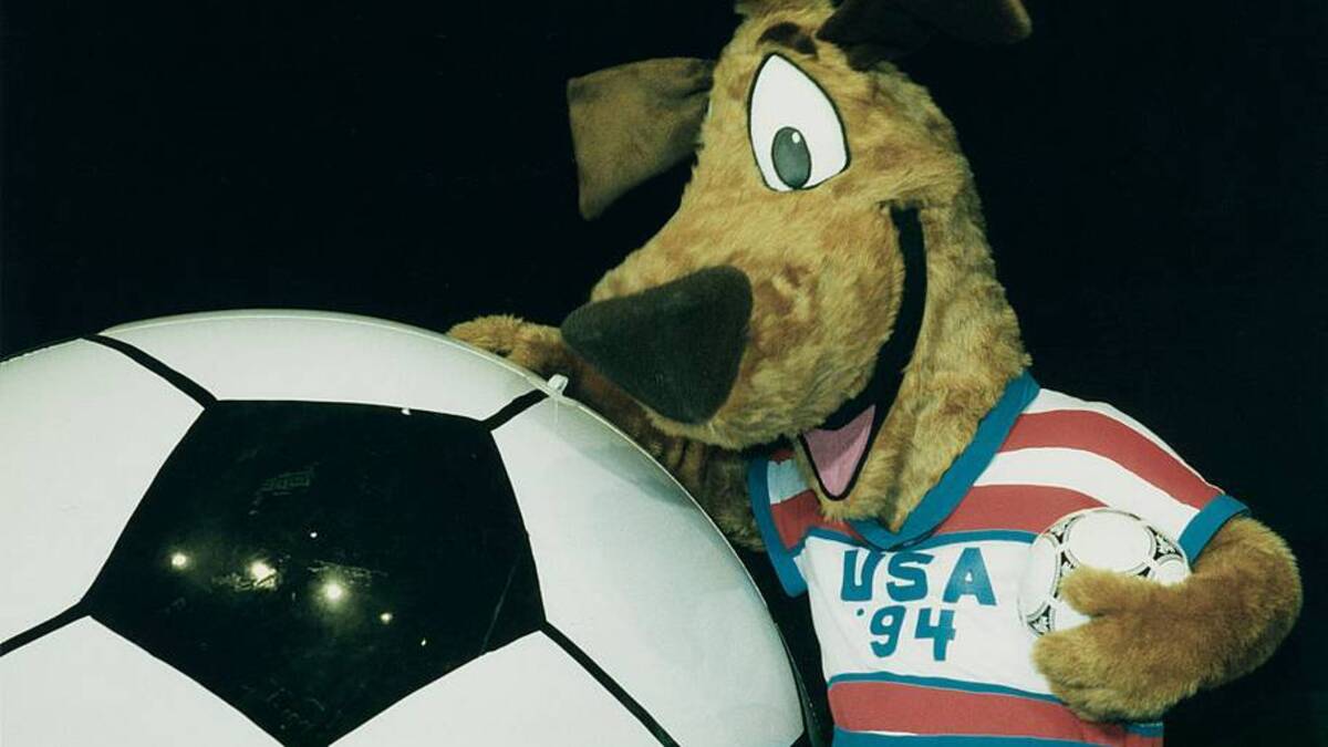  Striker appeared in person throughout World Cup matches. | UPI/Bettmann Archive/Getty Images 