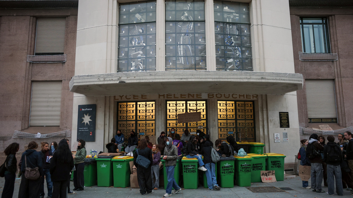 French student protesters vow to keep up their fight after scoring first win 
