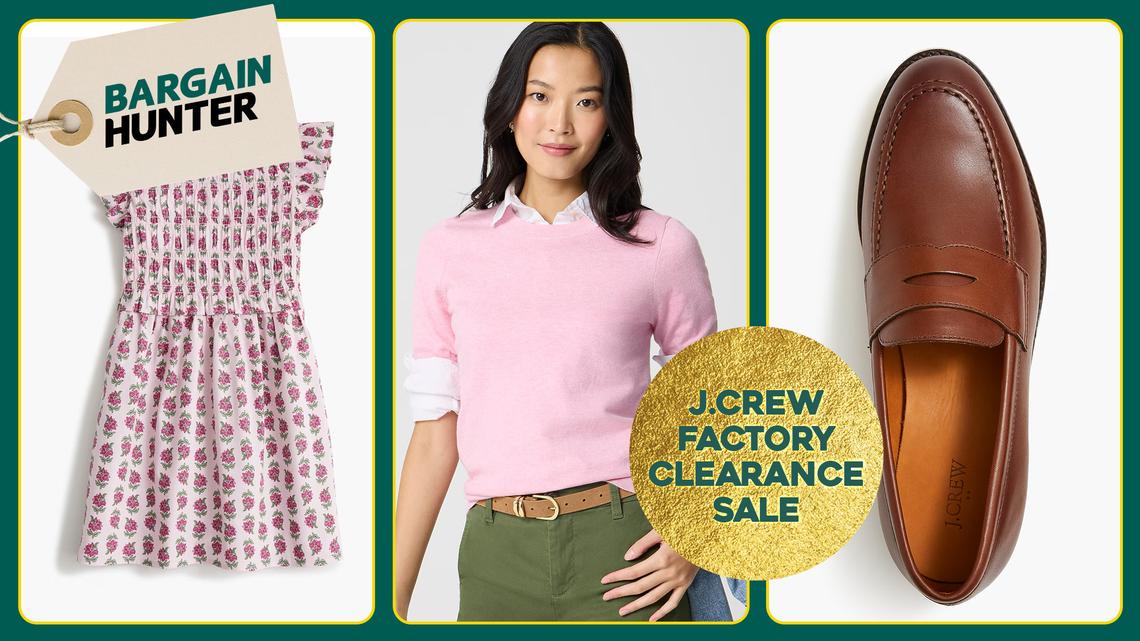 Savings Era: Get Up to 75% Off J.Crew Factory Clearance Items for the Whole Family 