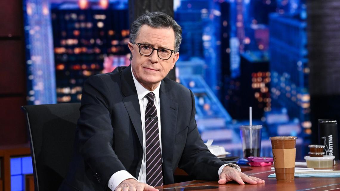 How Stephen Colbert Took a Parting Shot at CBS During Last 'Late Show' 