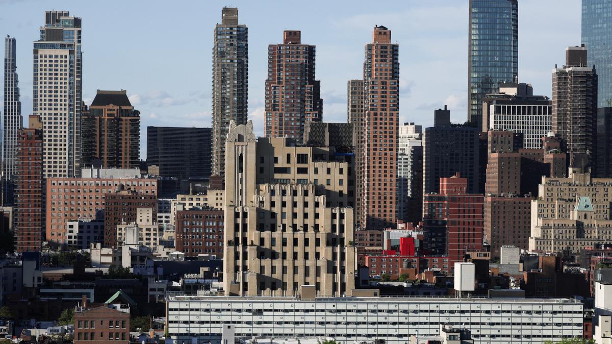Residential buildings in New York City, U.S., May 11, 2026. REUTERS/Jeenah Moon