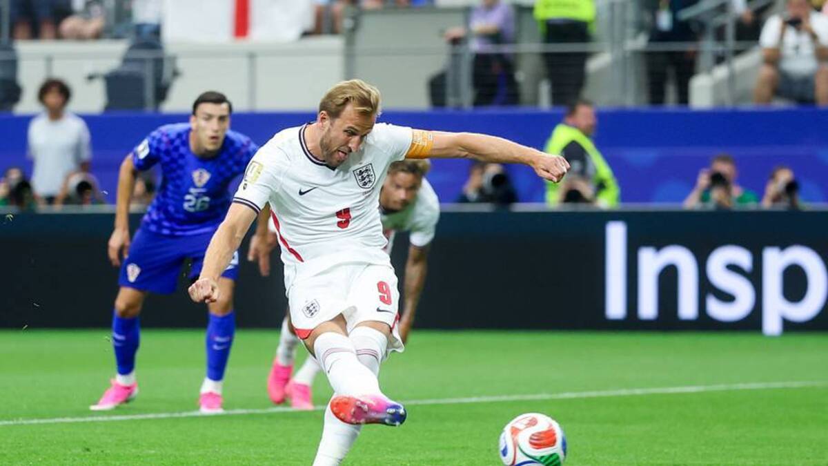 Harry Kane has missed more penalties for England than any other male international. | Sanjin Strukic/Pixsell/MB Media/Getty Images 