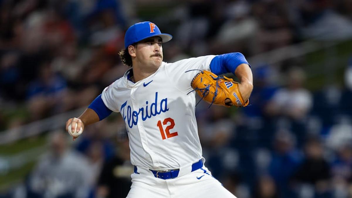  Liam Peterson is expected to leave Florida for the MLB Draft. | Kyle Lander / Florida Gators on SI 