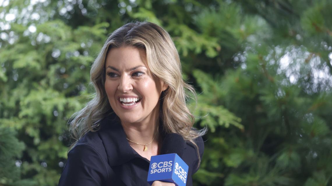 Amanda Balionis Sizzles In Masters-Themed Dress Photo 