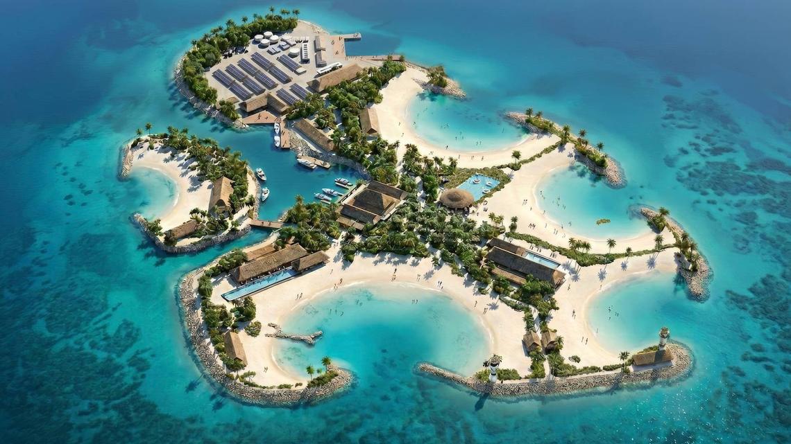  Pure, bright aragonite sands form the foundation of Sandy Cay, MSC's new luxury private island destination in The Bahamas. 