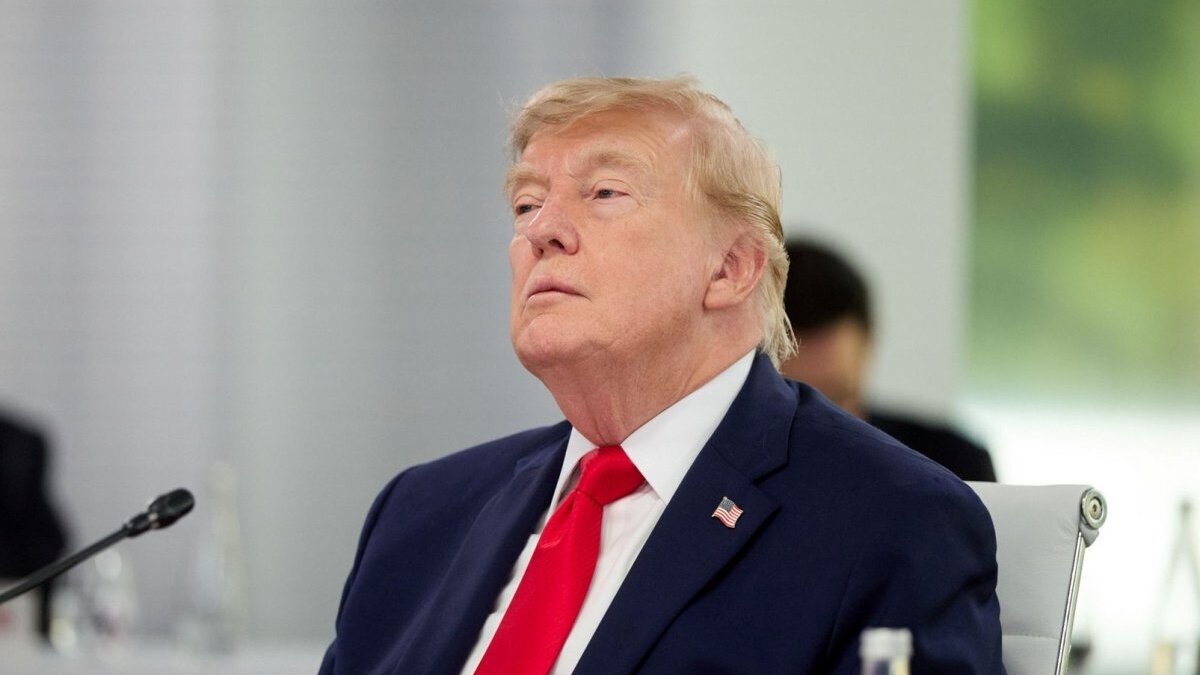 U.S. President Donald Trump pictured at a round table discussion at the G7 Summit in Evian, France, before leaders issued a statement backing his Iran deal and calling for a "robust and comprehensive follow-on agreement" that would bring peace and security to the whole region. Photo via Ukrainian Presidential Press Office/UPI