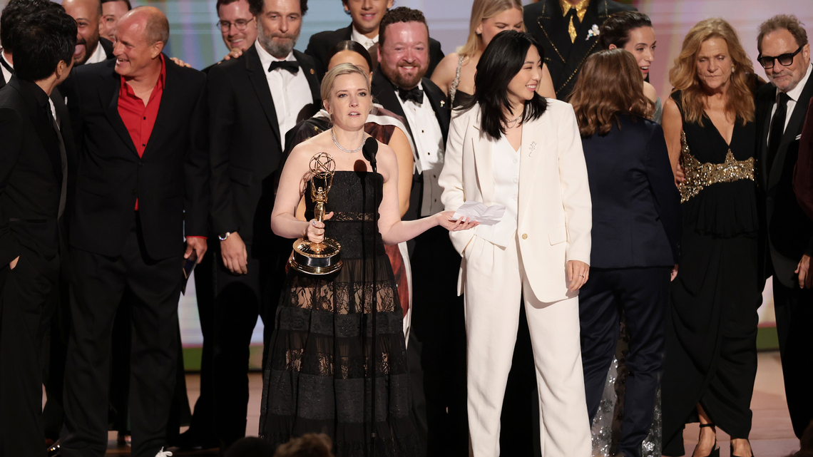 'Widow's Bay' breaks Emmys comedy record with 14 wins, including best series 
