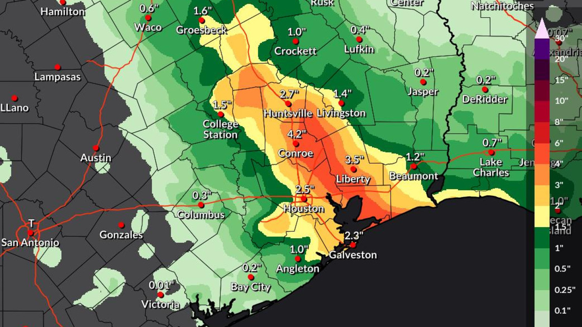 Tropical Storm Edouard makes landfall in Louisiana